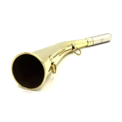 Sygnałówka myśliwska - Gięta Złota 22 cm | Huntmania.pl