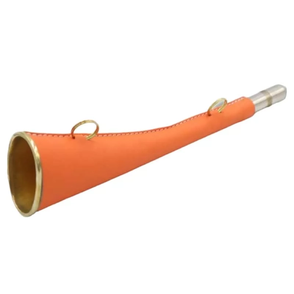 Sygnałówka Gięta Płaska Skóra Pomarańczowa 25cm