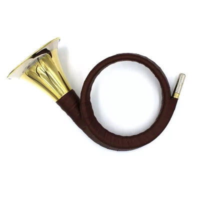 Róg myśliwski - ustnik ze stroikiem | Sygnałówka w kształcie Rogu