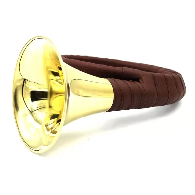 Róg myśliwski - ustnik ze stroikiem | Sygnałówka w kształcie Rogu