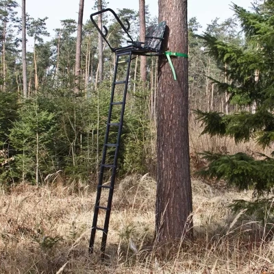 Przenośna Teleskopowa Ambona Myśliwska  Tajga II - 3,70m | Huntmania