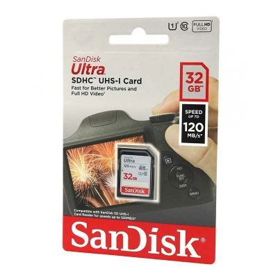 Szybka karta pamięci do fotopułapki | SD 32GB - SanDisk| HUNTMANIA