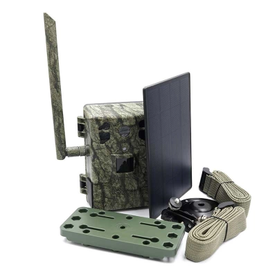 Fotopułapka H6 z podglądem na żywo i panelem solarnym