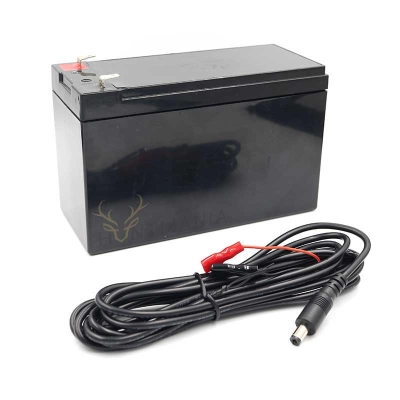 Akumulator do fotopułapki z kablem - gotowy zestaw | Huntmania.pl