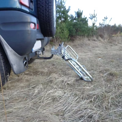 Kosz na hak samochodowy do Transportu Zwierzyny - Ocynkowany i Malowany