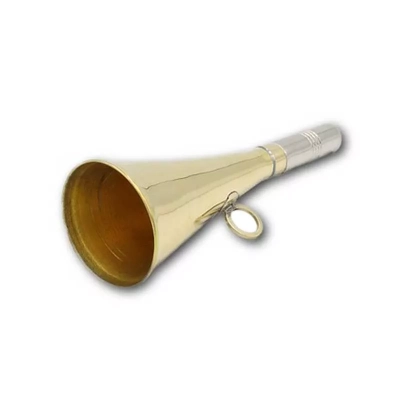 Sygnałówka myśliwska - Prosta Złota 15 cm - Duża Czasza | Huntmania.pl